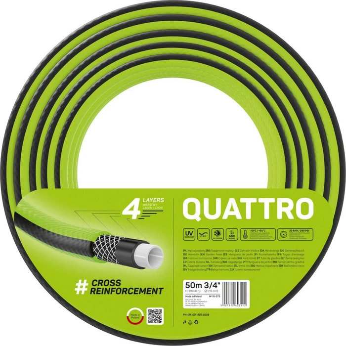 Cellfast Quattro Gartenschlauch 3/4", 50m (10-073)