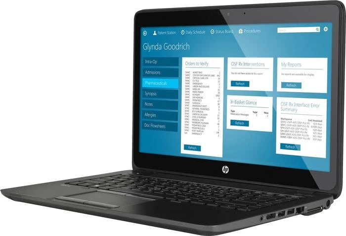 HP ZBook 14 G2, Core i7-5600U, 8GB RAM, 256GB SSD, FirePro M4100, LTE, DE