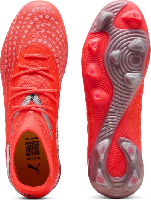 Puma Future 9 Match Fusion FG/AG glowing red/puma white/puma black/puma silver (Damen)