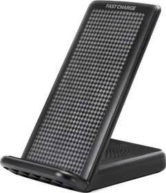 Felixx Premium Wireless Fast Charger Desktop Stand Qi + zusätzlichen USB Port schwarz
