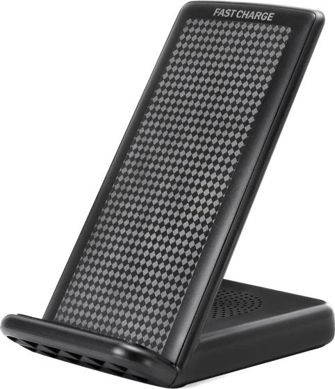 Felixx Premium Wireless Fast Charger Desktop Stand Qi + zusätzlichen USB Port schwarz