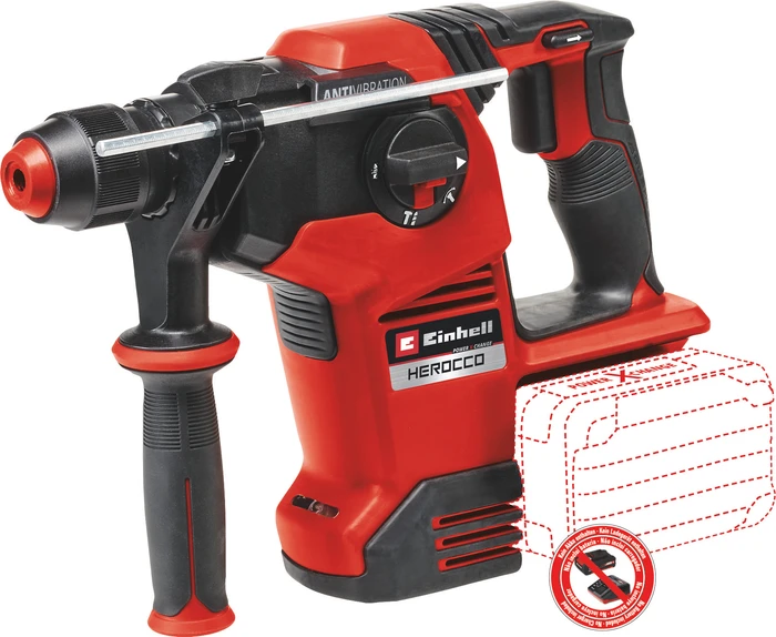 Einhell HEROCCO 36/28 PurePOWER Akku-Bohr-/Meißelhammer solo inkl. Koffer