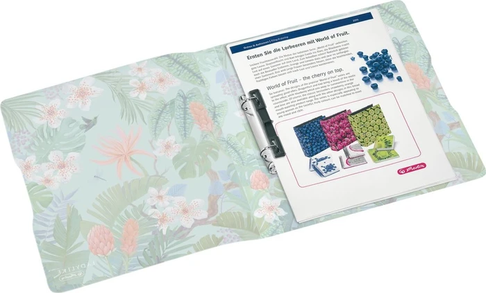 Herlitz easy orga to go Ringbuch 2-Ring, 25mm, A4, Ladylike Jungle