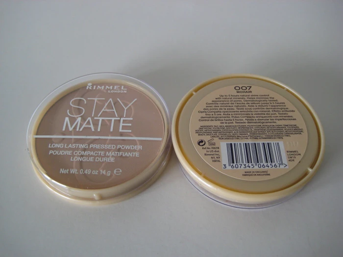 Rimmel Stay Matte Puder 007 mohair, 14g