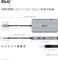 Club 3D 8in1 Hub, USB-C 3.0 [Stecker] Vorschaubild
