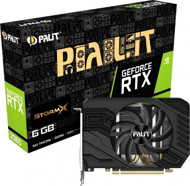 Palit GeForce RTX 2060 StormX, 6GB GDDR6, DVI, HDMI, DP