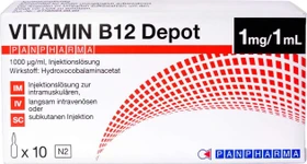 Vitamin B12 Depot Rotexmedica Injektionslösung, 10ml (10x 1ml)