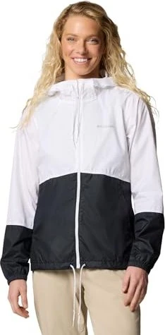 Columbia Flash Forward II Windbreaker Jacke schwarz/weiß (Damen)