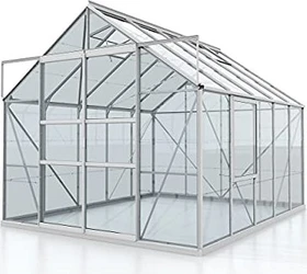 Vitavia Meridian 2 8300 ESG 3mm Gewächshaus alu