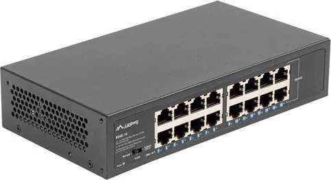 Lanberg RSGE Rackmount Switch, 16x RJ-45