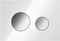 TECE TECEloop WC-Betätigungsplatte Glas für Zweimengentechnik 220x150x11mm Vorschaubild