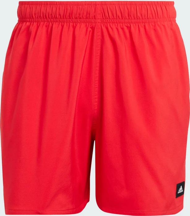 adidas Solid CLX Short-Length Badeshorts pure ruby/black (Herren)