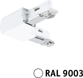 Paulmann URail Schienensystem-Komponente L-Verbinder signalweiß