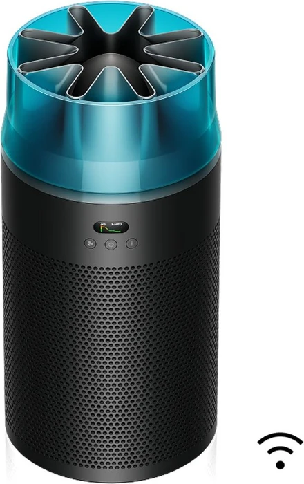 Dyson HJ10 HushJet Purifier Compact Luftreiniger schwarz/türkis