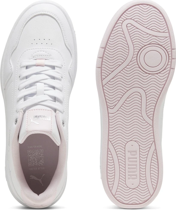 Puma Court Classy puma white/whisp of pink/puma silver (Damen)