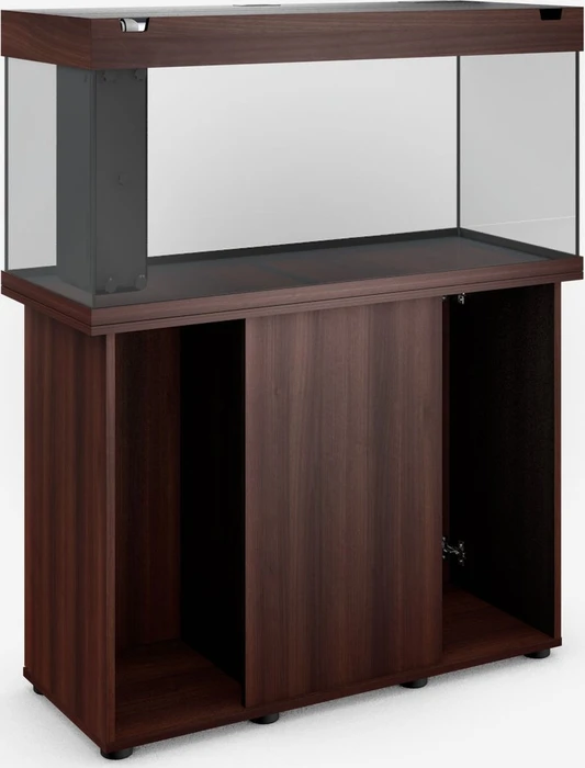 Juwel Rio 180 LED Aquarium-Set mit Unterschrank, dunkles Holz/dunkles Holz, 180l