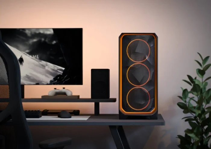 Fractal Design Meshify 3 Black Solid, schwarz