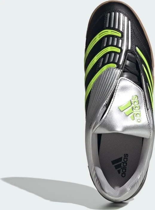 adidas Predator Sala IN core black/signal green/silver metallic