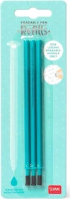 Parker löschbare Gelroller Ersatzmine Gel-Mine 0.7mm türkis, 3er-Pack