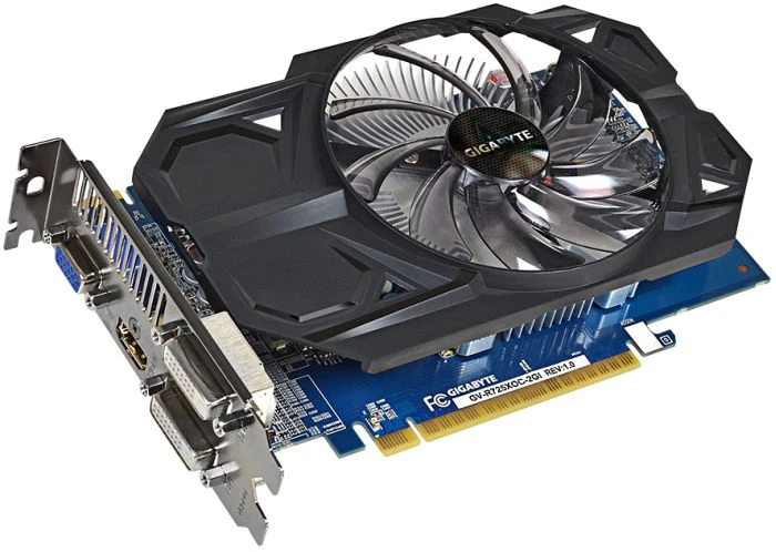 GIGABYTE Radeon R7 250X OC, 2GB GDDR5, VGA, 2x DVI, HDMI