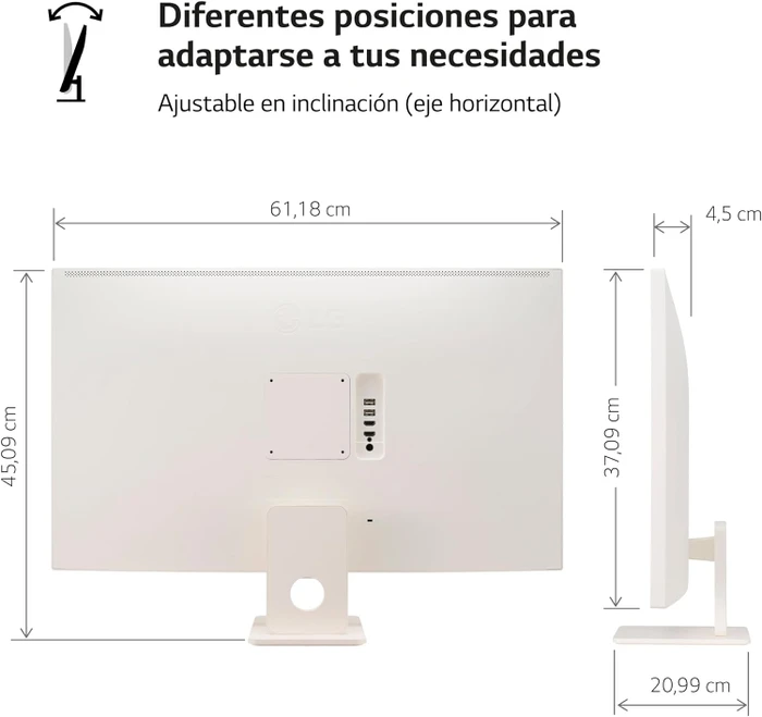 LG MyView Smart Monitor 27SR53F-W, 27"