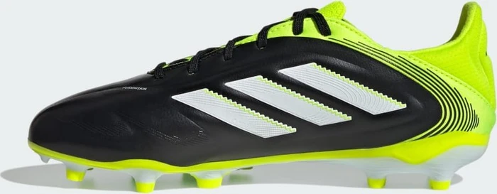 adidas Copa Pure 3 Club FG/AG core black/cloud white/lucid lemon (Junior)