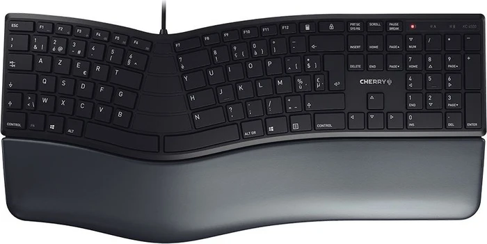 Cherry KC 4500 Ergo, schwarz, USB, BE