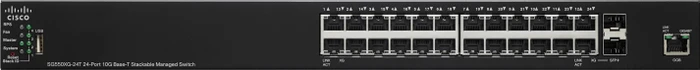 Cisco SG550XG Rackmount 10G Managed Switch, 22x RJ-45, 2x RJ-45/SFP+