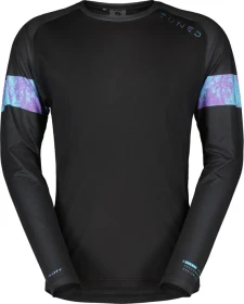 Scott Trail Tuned Trikot langarm schwarz (Herren)