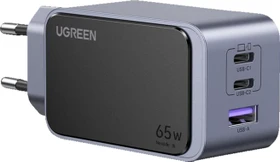 Ugreen Nexode Ladegerät X553 GaN 65W schwarz/grau