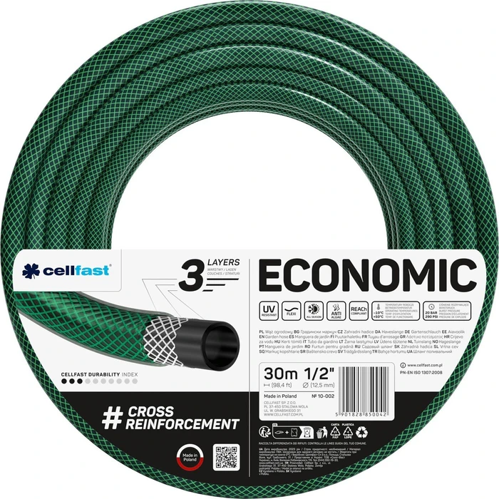 Cellfast Economic Gartenschlauch 1/2", 30m