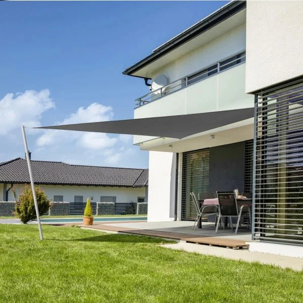 Windhager Cannes Sonnensegel dreieckig 400cm anthrazit