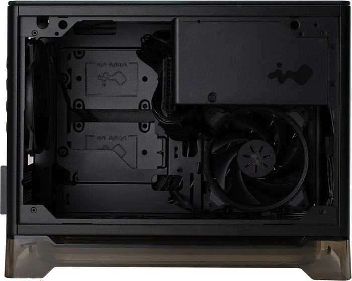 In Win A1 Plus, schwarz, Glasfenster, Mini-ITX, 650W