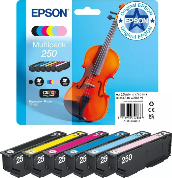 Epson Tinte 250 Multipack