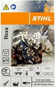 Stihl Rapid Hexa Sägekette, 35cm, 1.6mm, 3/8"