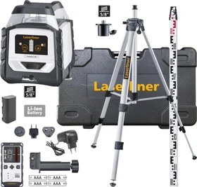 Laserliner Duraplane 360 Set Akku-Linienlaser inkl. Koffer + Akku 2.6Ah