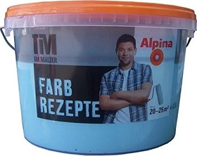 Alpina Farben Farbrezepte Innenfarbe luftschloss matt, 2.5l