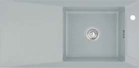 systemceram Siro 100 Einbau Becken rechts titan