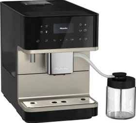 Miele CM 6360 MilkPerfection obsidianschwarz/clean steel metallic
