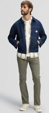 Lee Daren Zip Fly Jeans lichen olive (Herren)