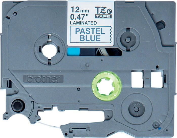 Brother TZe-MQ531 Beschriftungsband, 12mm, schwarz/pastellblau