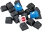 Sharkoon Skiller SAC20 Keycap Set, Kunststoff (PBT) Double-Shot, schwarz/grau, 114 Tasten (104+10), ANSI-US Vorschaubild