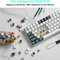 RK Royal Kludge RK96 96% Wireless, Camp Green Limited Edition, LEDs RGB, hot-swap, RK YELLOW, USB/Bluetooth, US Vorschaubild