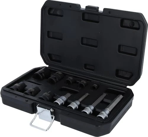 KS Tools 150.2400 Bremssattelverschraubung-Spezialstecknuss-Satz, 12-tlg