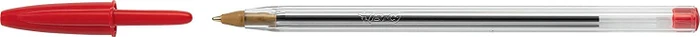 BIC Cristal Original medium Kugelschreiber rot/transparent