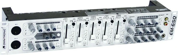 Omnitronic EM-650 silber