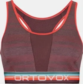 Ortovox 185 Rock'N'Wool Sport-BH mountain rose (Damen)