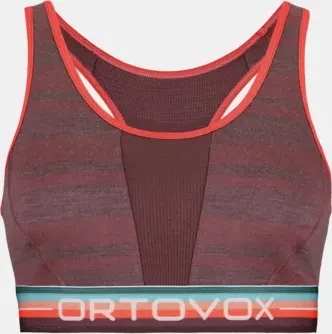 Ortovox 185 Rock'N'Wool Sport-BH mountain rose (Damen)
