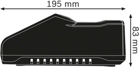 Bosch Professional GAL 18V-160 C Ladegerät