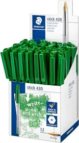Staedtler Stick 430 Kugelschreiber grün, 50er-Pack